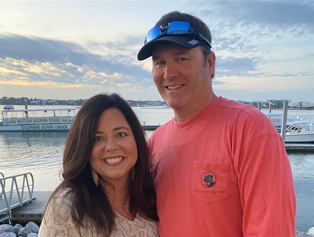 Kim and Chris 