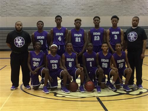 DEMS 8th Grade Basketball Team  