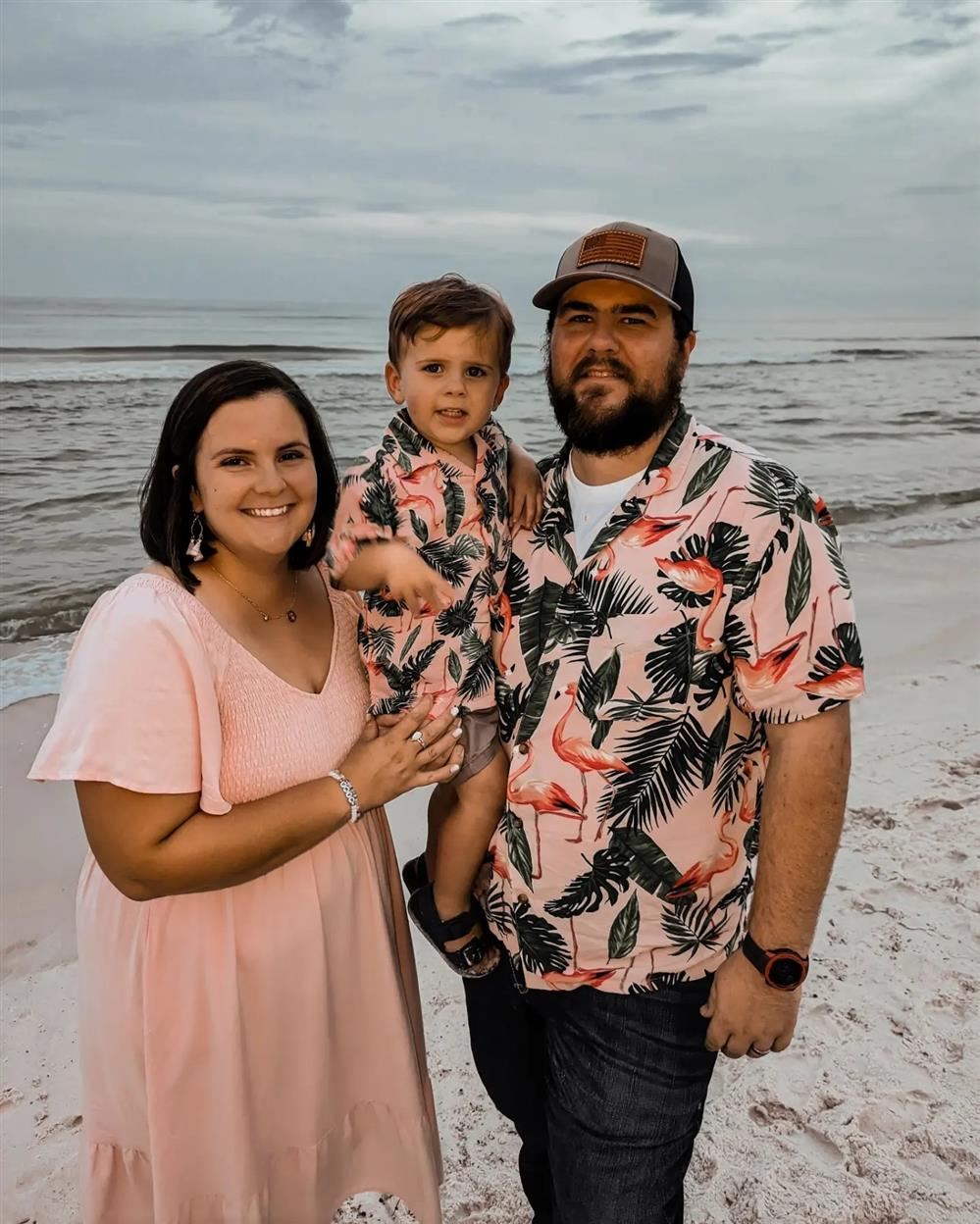 Mrs. Tucker, her husband Cameron, & son Elijah