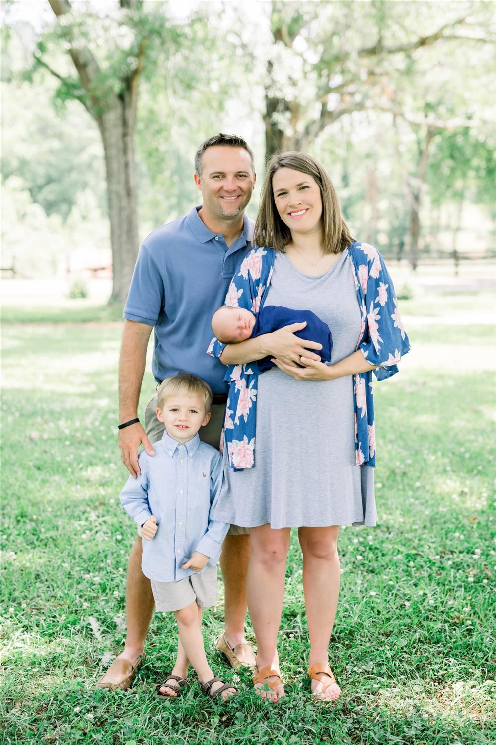 Mrs. Guy & Her Family