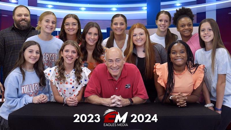 Media Students with James Spann