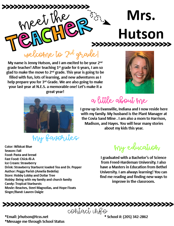 Meet Mrs. Hutson