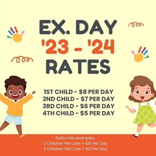 extended day rates
