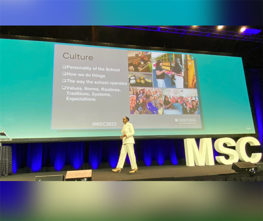 dr prince at model schools conference