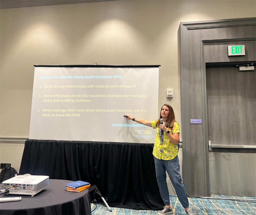 hudgins presenting at model schools