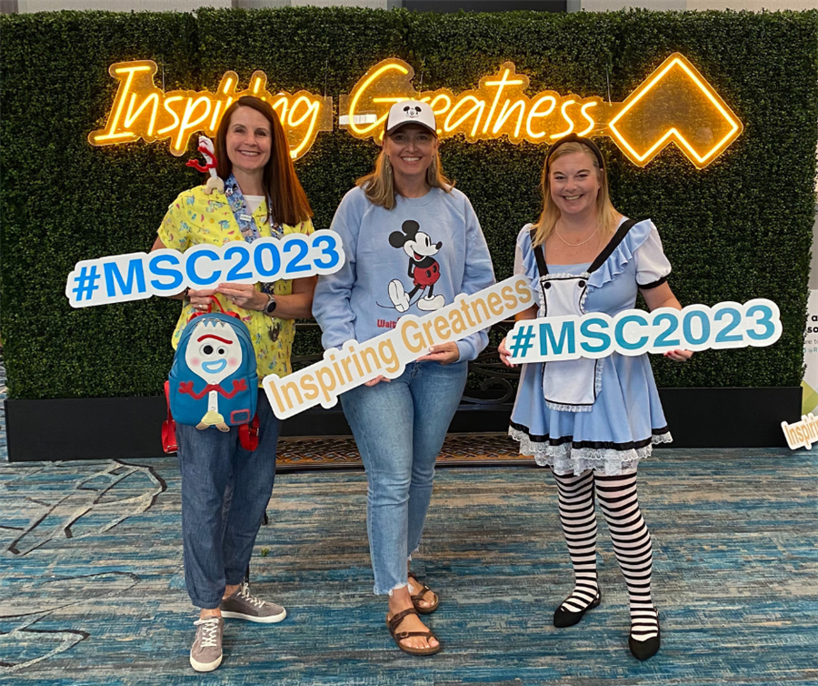 TCSS educators at Model schools