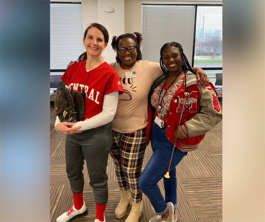 educators in theme costumes during professional development on social emotional wellness and awareness